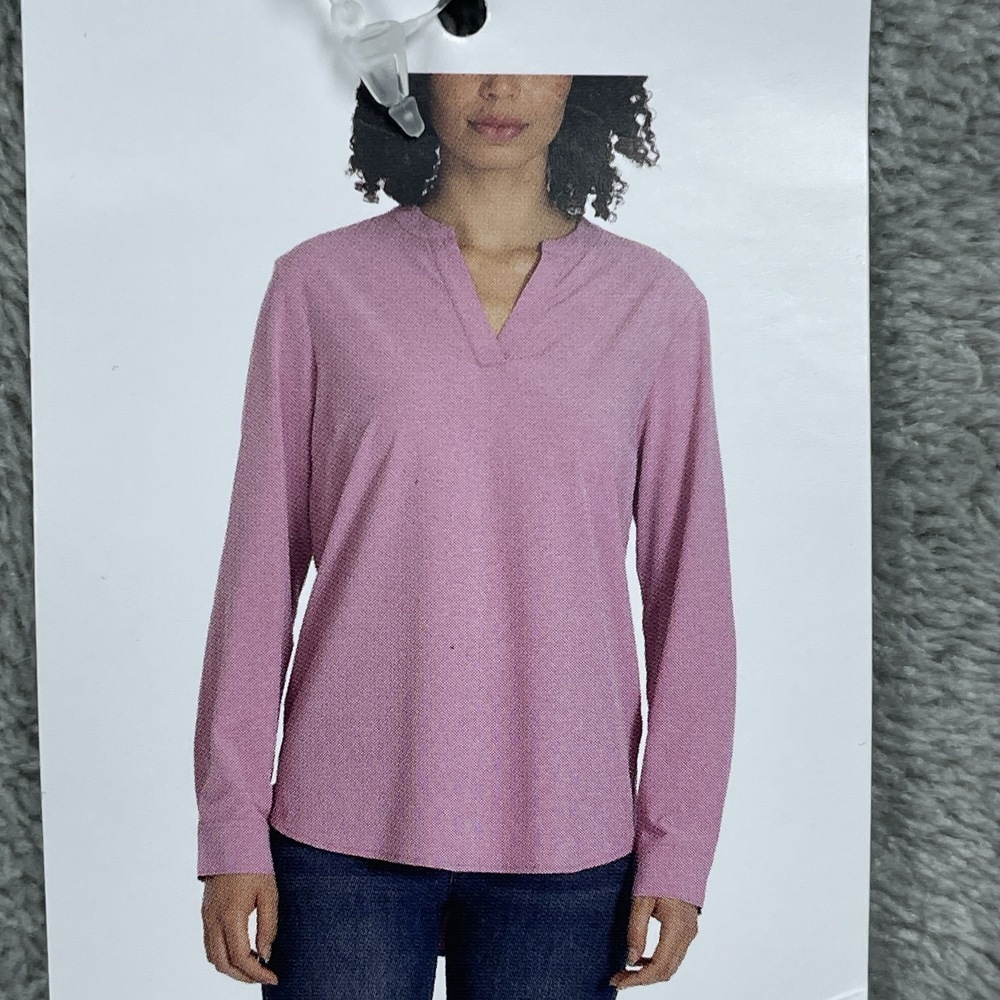 💥 REV Women's XL Blouse Pink e0122